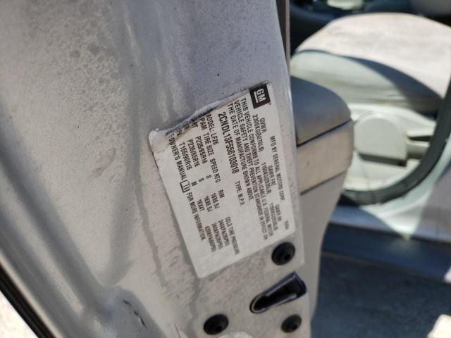 2CNDL13F556103018 - 2005 CHEVROLET EQUINOX LS GRAY photo 13