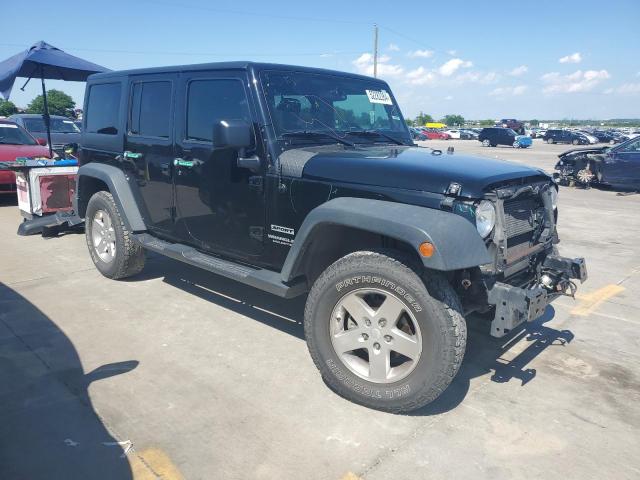 1C4BJWDG0GL126643 - 2016 JEEP WRANGLER U SPORT BLACK photo 4