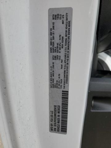 3C6LRVDG9ME532410 - 2021 RAM PROMASTER 2500 HIGH თეთრი ფოტო 10