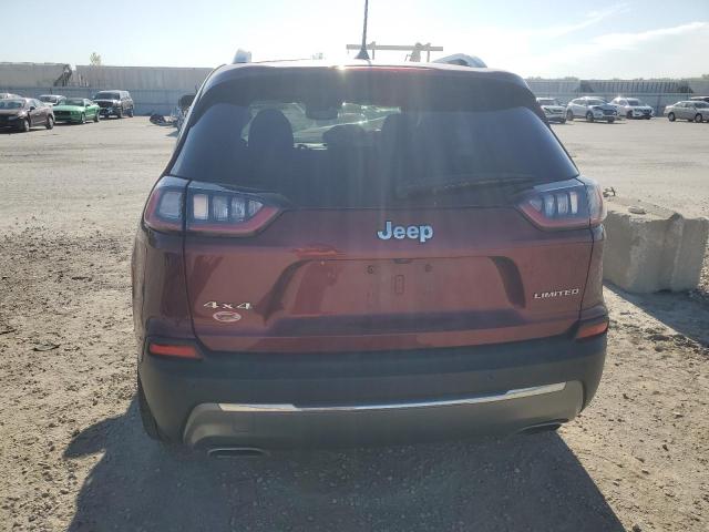 1C4PJMDN3LD555191 - 2020 JEEP CHEROKEE LIMITED MAROON photo 6