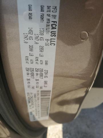 2C4RC1BG4HR534862 - 2017 CHRYSLER PACIFICA TOURING L BEIGE photo 14