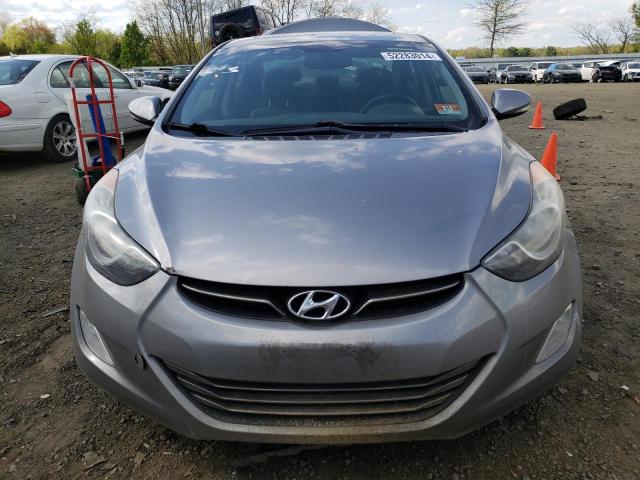 KMHDH4AE5CU285217 - 2012 HYUNDAI ELANTRA GLS SILVER photo 5