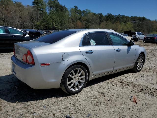 1G1ZE5EU8BF358098 - 2011 CHEVROLET MALIBU LTZ 银色 照片 3