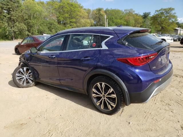 SJKCH5CR0HA020426 - 2017 INFINITI QX30 BASE BLUE photo 2