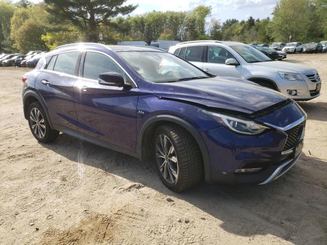 SJKCH5CR0HA020426 - 2017 INFINITI QX30 BASE BLUE photo 4