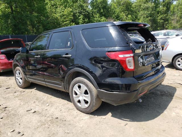 1FM5K8AR1DGA68652 - 2013 FORD EXPLORER POLICE INTERCEPTOR BLACK photo 2