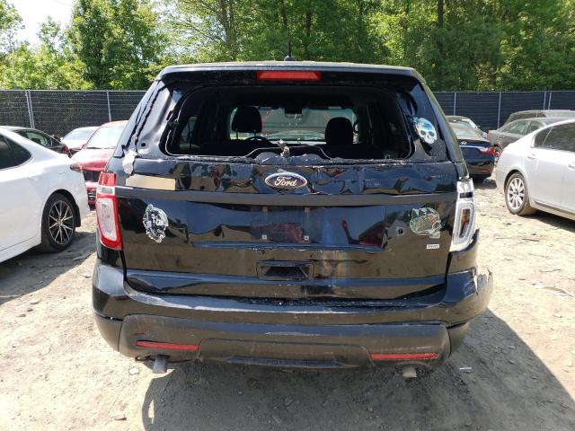 1FM5K8AR1DGA68652 - 2013 FORD EXPLORER POLICE INTERCEPTOR BLACK photo 6