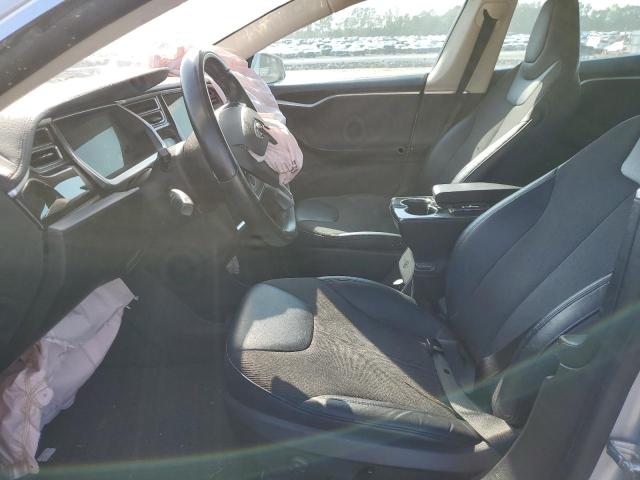 5YJSA1DP1DFP19736 - 2013 TESLA MODEL S Արծաթագույն լուսանկար 7