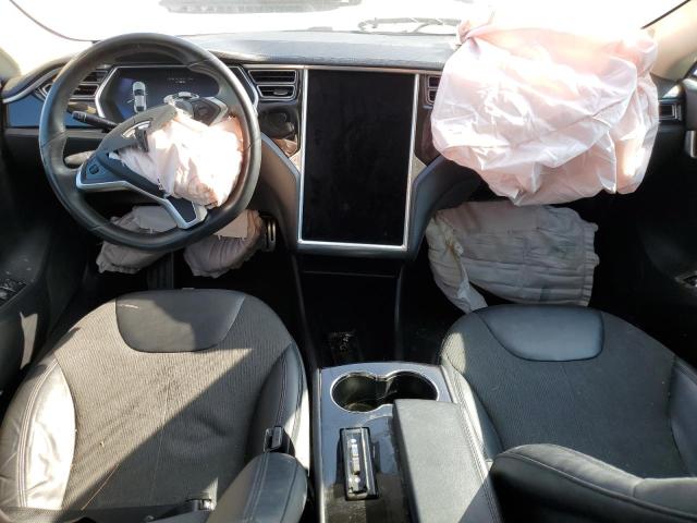 5YJSA1DP1DFP19736 - 2013 TESLA MODEL S Արծաթագույն լուսանկար 8