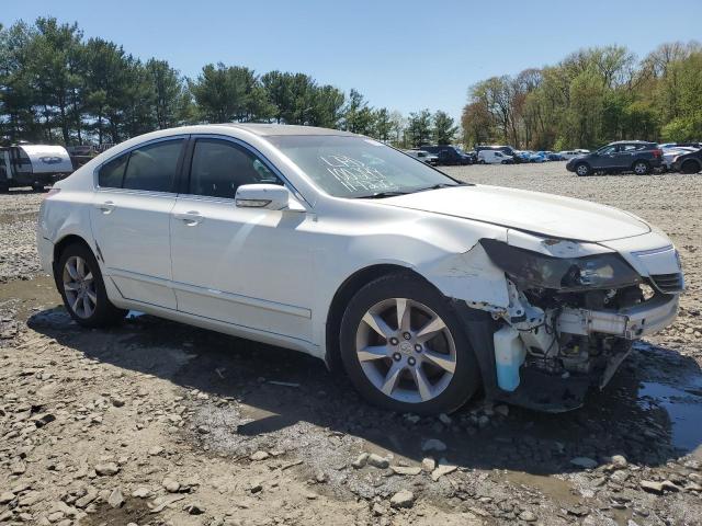 19UUA8F21CA017315 - 2012 ACURA TL WHITE photo 4