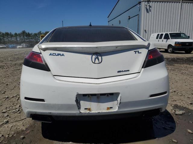 19UUA8F21CA017315 - 2012 ACURA TL WHITE photo 6