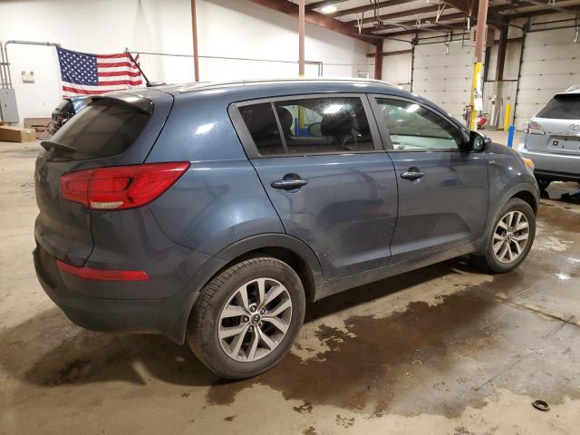 KNDPBCACXG7865210 - 2016 KIA SPORTAGE LX BLUE photo 3