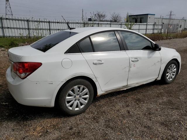 1G1PA5SH4B7119992 - 2011 CHEVROLET CRUZE LS WHITE photo 3