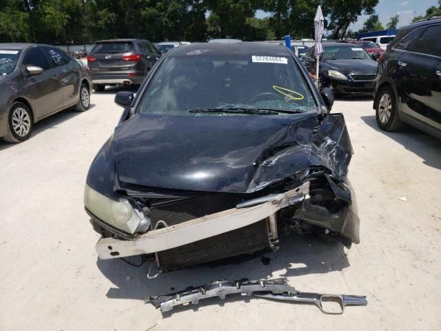 2HGFA16589H367996 - 2009 HONDA CIVIC LX BLACK photo 5