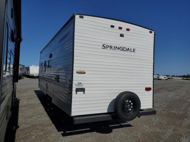 4YDT26028M3105379 - 2021 KEYSTONE SPRINTER WHITE photo 3