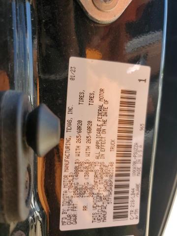 5TFMA5AB6PX023148 - 2023 TOYOTA TUNDRA CREWMAX PLATINUM BLACK photo 13