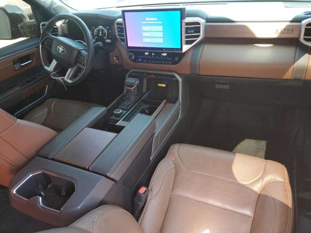 5TFMA5AB6PX023148 - 2023 TOYOTA TUNDRA CREWMAX PLATINUM BLACK photo 8