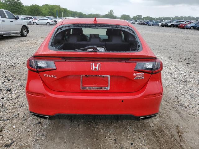 19XFL1H82NE002235 - 2022 HONDA CIVIC SPORT TOURING RED photo 6