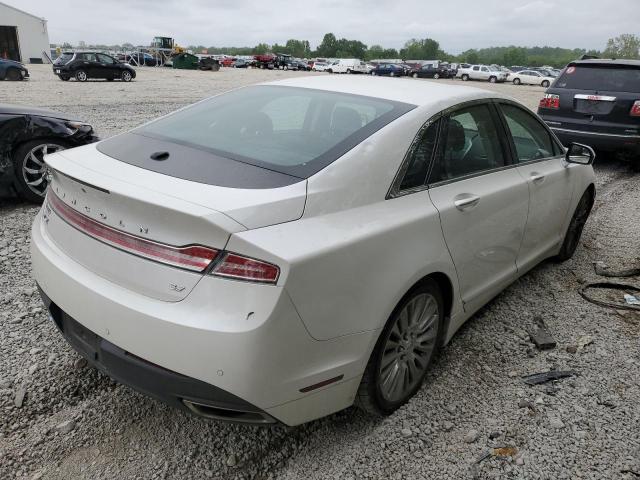 3LN6L2GK1FR613821 - 2015 LINCOLN MKZ WHITE photo 3