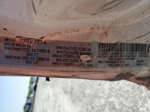 ZFBHRFAB8L6R71571 - 2020 RAM PROMASTER WHITE photo 13