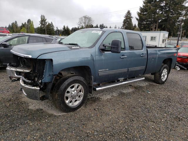 1GC4K1E84EF109050 - 2014 CHEVROLET SILVERADO K3500 LTZ BLUE photo 1