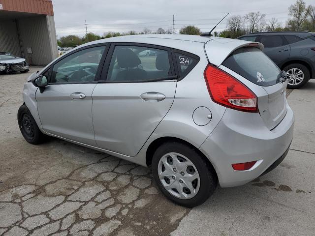 3FADP4EJ9DM162160 - 2013 FORD FIESTA SE SILVER photo 2