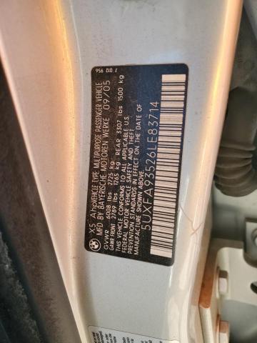 5UXFA93526LE83714 - 2006 BMW X5 4.8IS SILVER photo 13