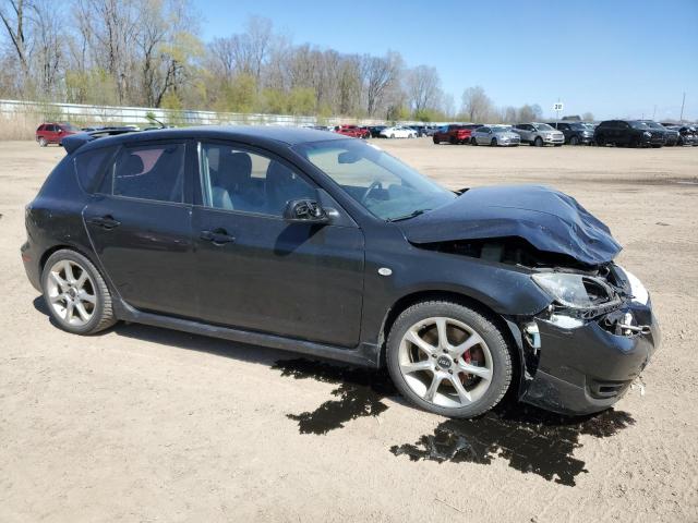 JM1BK34L971762644 - 2007 MAZDA SPEED 3 შავი ფოტო 4