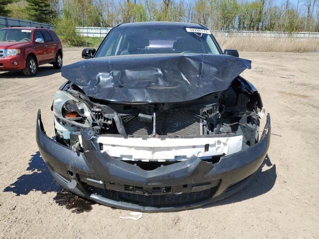 JM1BK34L971762644 - 2007 MAZDA SPEED 3 შავი ფოტო 5