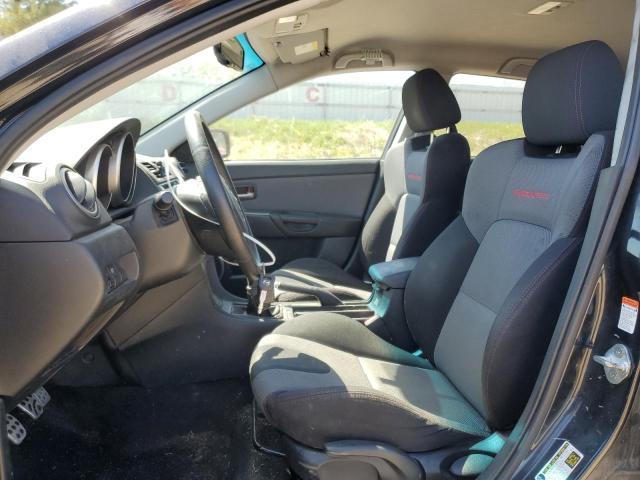 JM1BK34L971762644 - 2007 MAZDA SPEED 3 შავი ფოტო 7