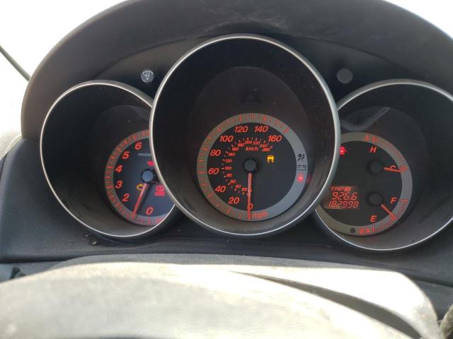 JM1BK34L971762644 - 2007 MAZDA SPEED 3 შავი ფოტო 9