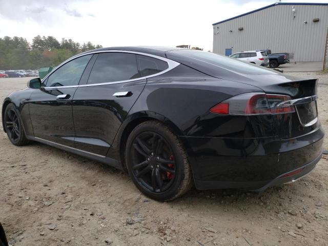 5YJSA1E25FF119890 - 2015 TESLA MODEL S Սև լուսանկար 2
