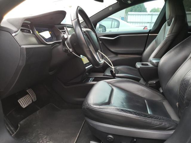 5YJSA1E25FF119890 - 2015 TESLA MODEL S Սև լուսանկար 7