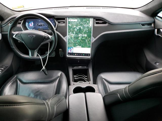 5YJSA1E25FF119890 - 2015 TESLA MODEL S Սև լուսանկար 8