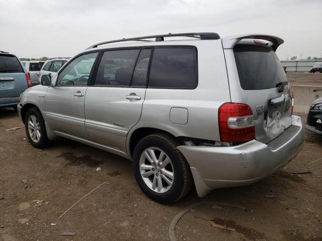 JTEDW21A770016771 - 2007 TOYOTA HIGHLANDER HYBRID SILVER photo 2