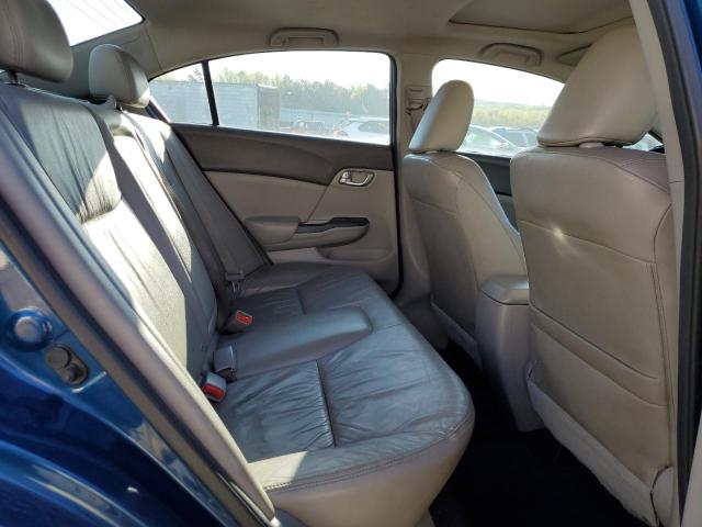 19XFB2F92CE314749 - 2012 HONDA CIVIC EXL BLUE photo 10