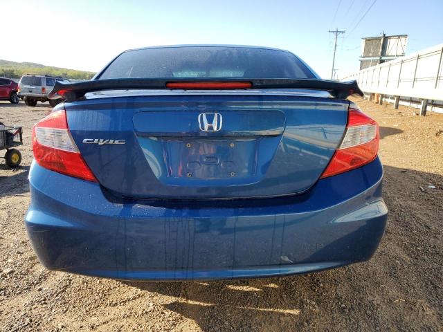 19XFB2F92CE314749 - 2012 HONDA CIVIC EXL BLUE photo 6