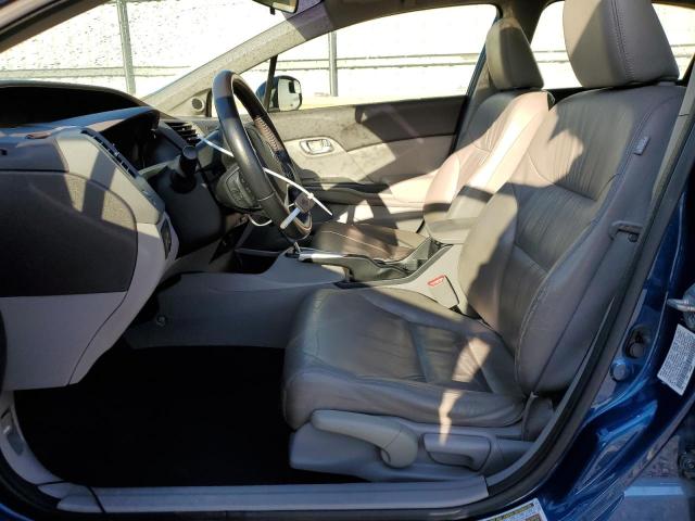 19XFB2F92CE314749 - 2012 HONDA CIVIC EXL BLUE photo 7