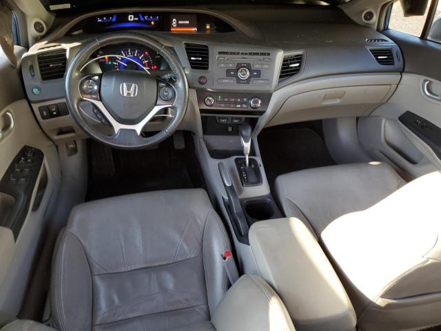 19XFB2F92CE314749 - 2012 HONDA CIVIC EXL BLUE photo 8