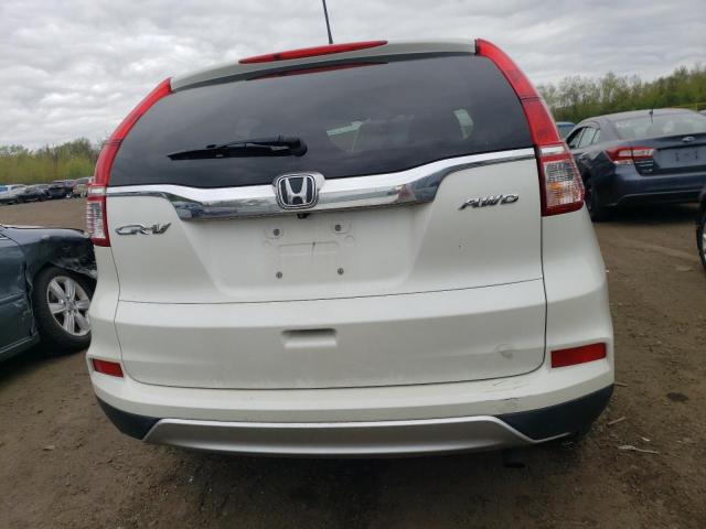 5J6RM4H59FL059049 - 2015 HONDA CR-V EX WHITE photo 6