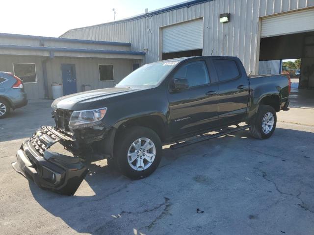 1GCGSCEN9M1296277 - 2021 CHEVROLET COLORADO LT BLACK photo 1