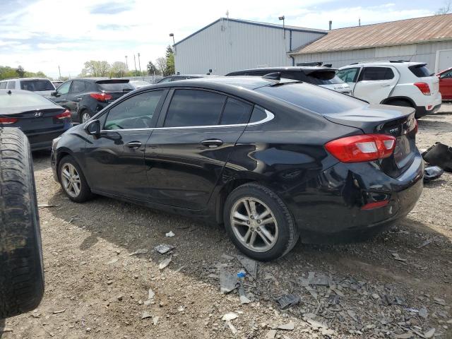 1G1BE5SM1H7226874 - 2017 CHEVROLET CRUZE LT BLACK photo 2