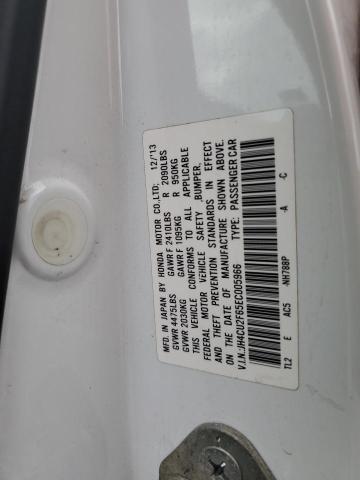 JH4CU2F65EC005966 - 2014 ACURA TSX TECH WHITE photo 13