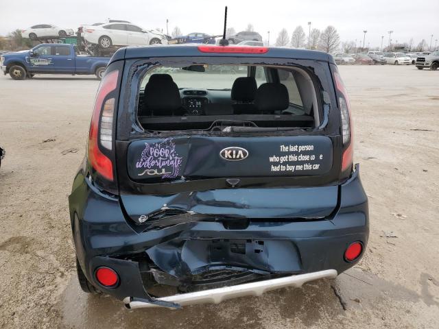 KNDJP3A50J7566924 - 2018 KIA SOUL + BLUE photo 6
