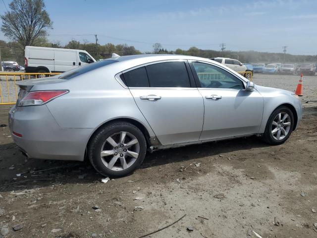 19UUA8F5XDA005191 - 2013 ACURA TL TECH SILVER photo 3