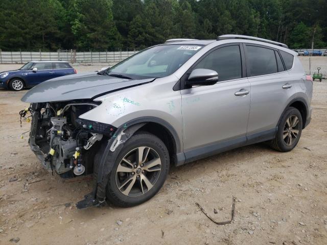 JTMWFREVXJJ210005 - 2018 TOYOTA RAV4 ADVENTURE SILVER photo 1