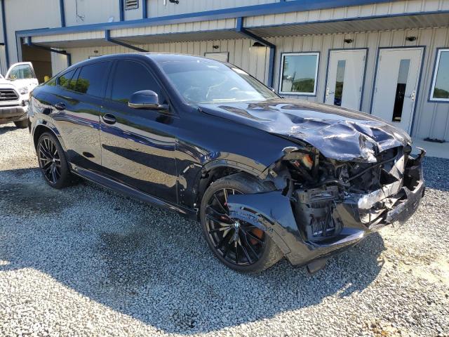 5UXCY6C04M9H35734 - 2021 BMW X6 XDRIVE40I BLACK photo 4