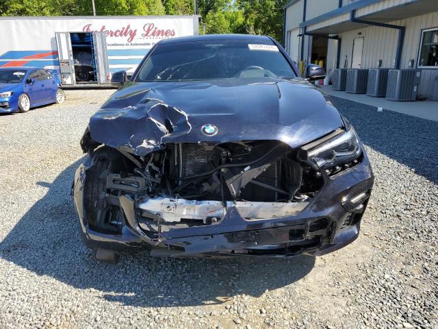 5UXCY6C04M9H35734 - 2021 BMW X6 XDRIVE40I BLACK photo 5