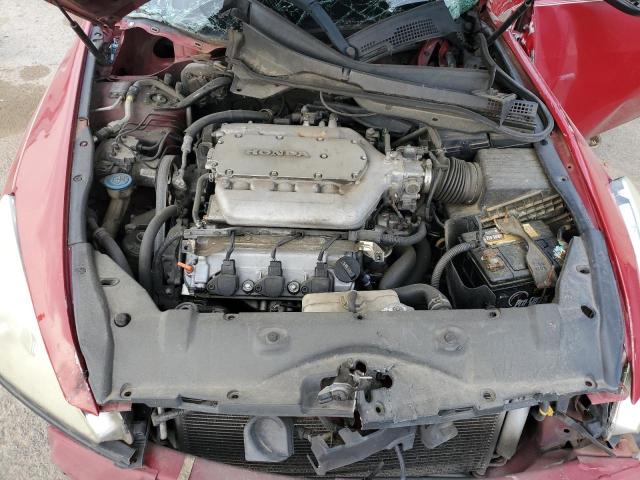 1HGCM82653A029429 - 2003 HONDA ACCORD EX RED photo 11