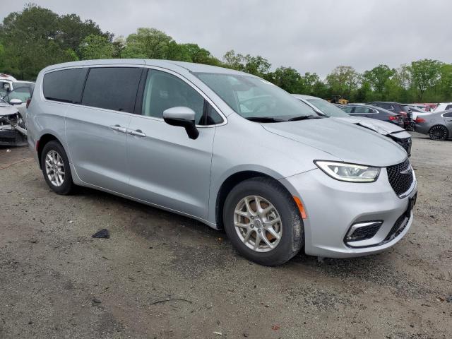 2C4RC1BG5PR621331 - 2023 CHRYSLER PACIFICA TOURING L SILVER photo 4